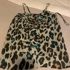 Forever 21 Leopard Camisole